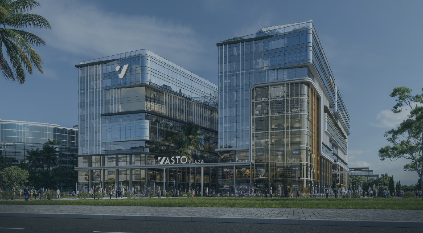 Shops for sale in Vasto Plaza Mall 70 meters