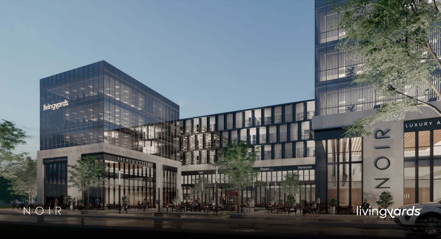 أحصل على مكتب في نوار التجمع الخامس بمساحة 96 متر