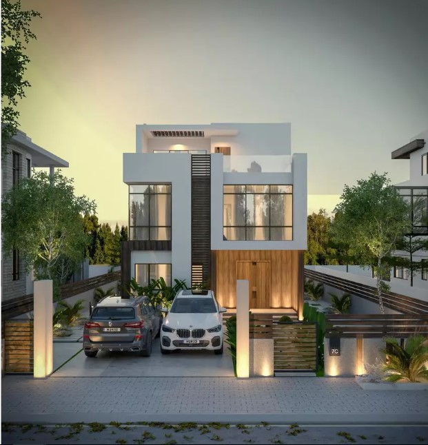 فلل للبيع في كمبوند مون هيلز 300 متر