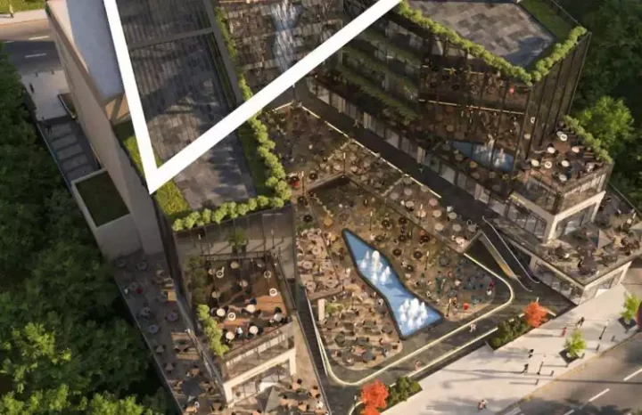 للبيع بالتقسيط مكتب 50 متر في مول ليفالي