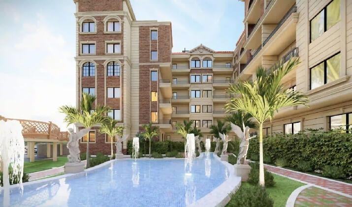 Learn about the price of an apartment with an area of 150 meters in Pavia Sheikh Zayed