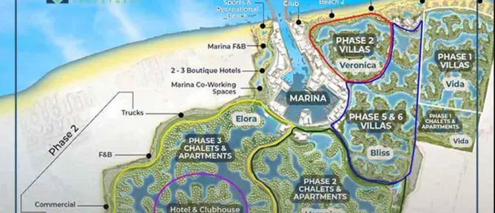 Below market price a fully-finished 135m chalet in South Med Egypt North Coast