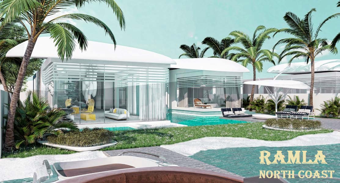 عرض متميز فيلا 200 متر للبيع في قرية رملة الساحل الشمالي بموقع مميز