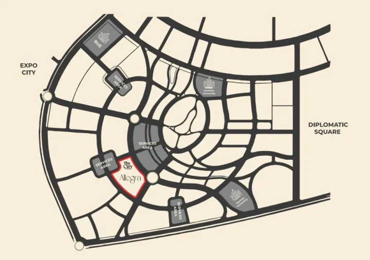 Great opportunity a 60m store with installments over 8 years in Allergra Mall