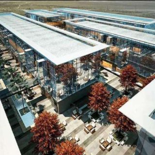 للبيع بالتقسيط مكتب 200 متر في 5A مول القاهرة الجديدة