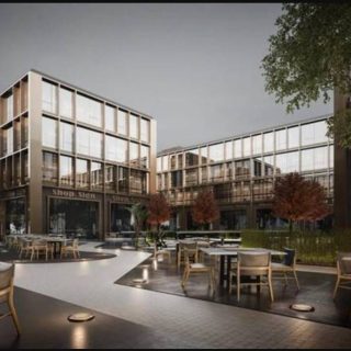 للبيع بالتقسيط مكتب 200 متر في 5A مول القاهرة الجديدة