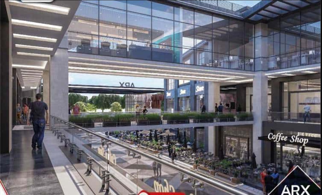 محل للبيع 110م في اركس مول التجمع الخامس بتسهيلات فى السداد