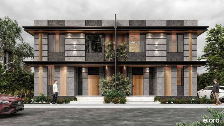 For sale with installments a villa of 225 meters in Elora New Zayed compound