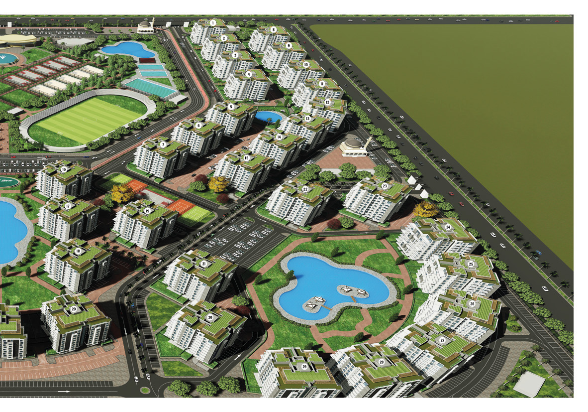 قرية سانتوريني العلمين الجديدة شركة سموحة العلمين العقارية – Santorini New Alamein Resort