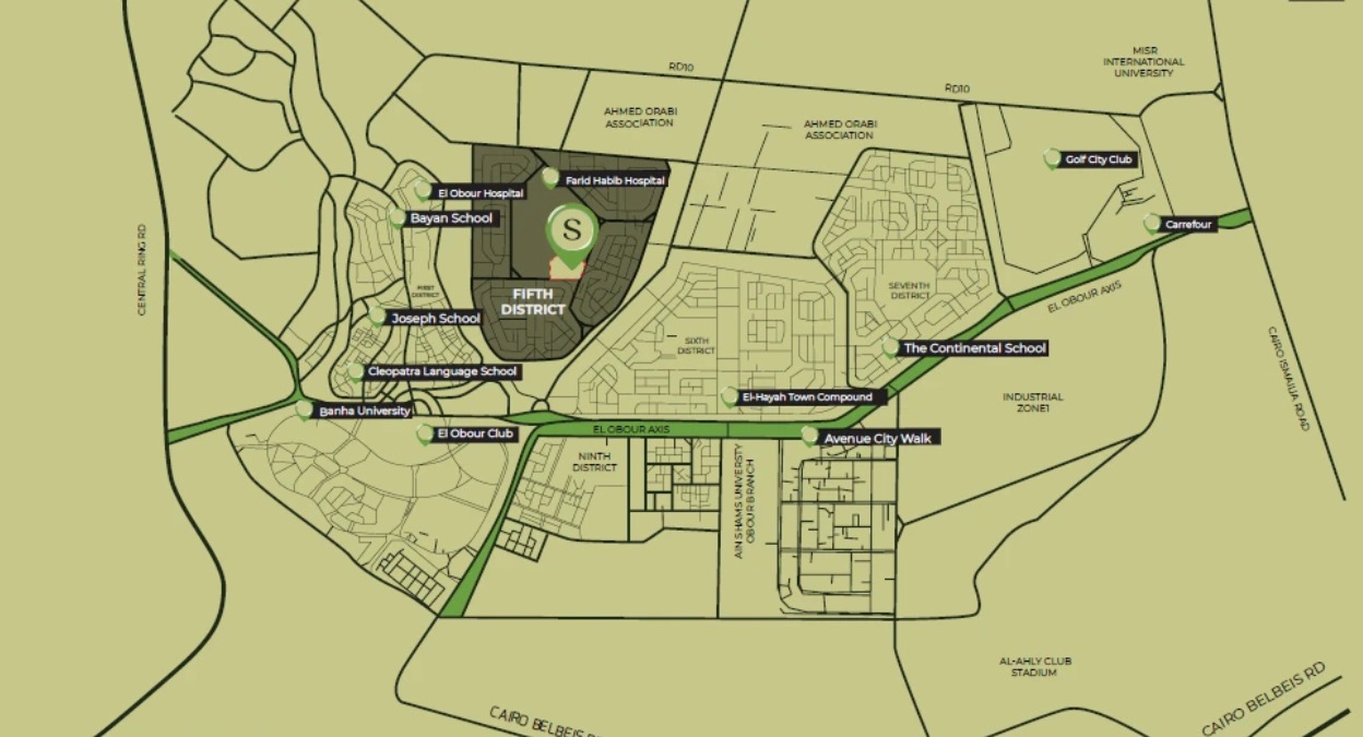 سعر لا ينافس بسيرينتي العبور لل95 متر إغتنم الفرصة