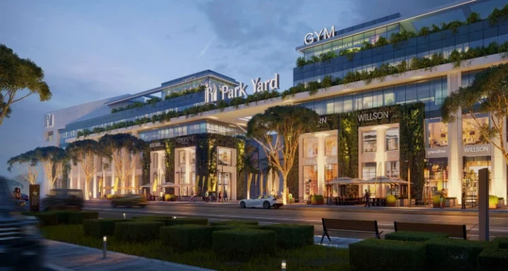 With installments over 10 years book a store in Park Yard Mall with an area of 90 meters