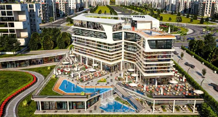 With super deluxe finishes get your office with an area of 73 meters in The Pier Mall New Capital