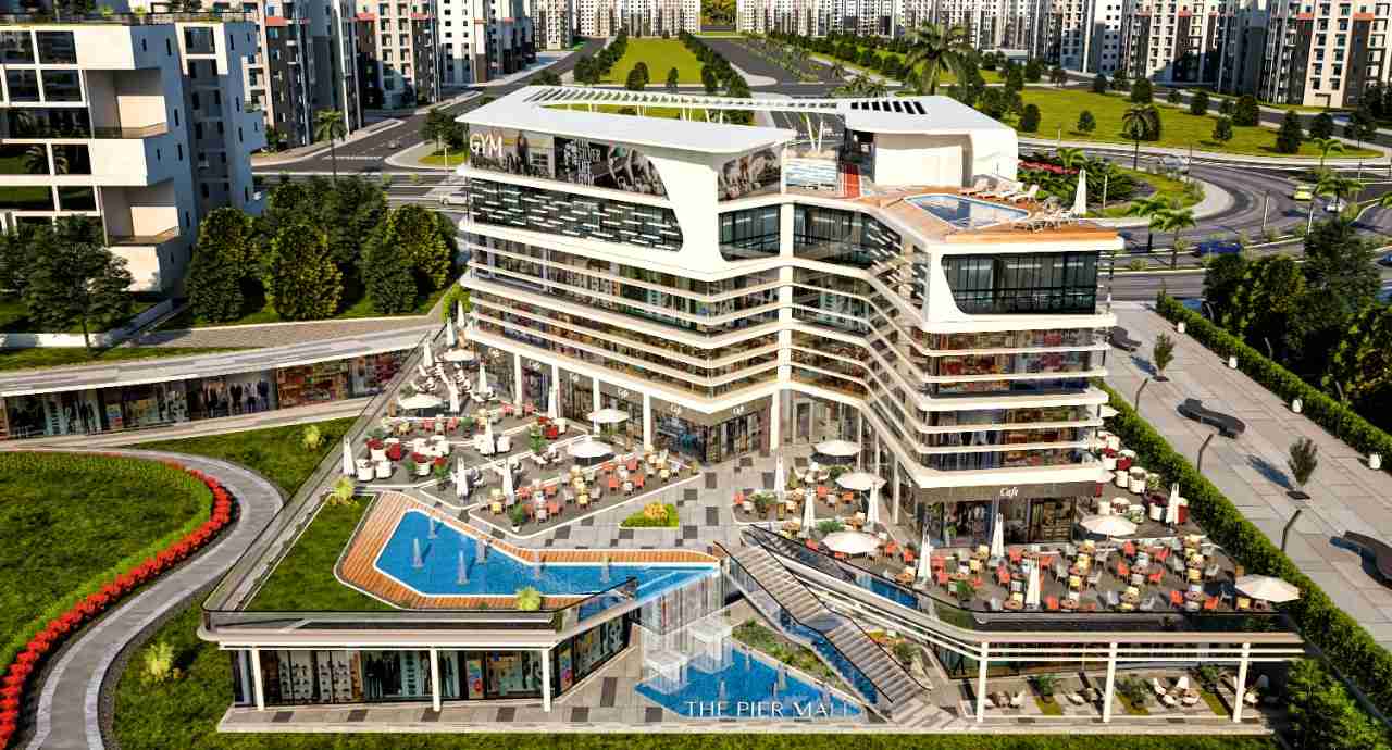 With super deluxe finishes get your office with an area of 73 meters in The Pier Mall New Capital