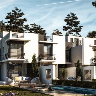 380m Villa with attractive price and charming view in Lazzuro Il Bosco City Mostakbal Compound