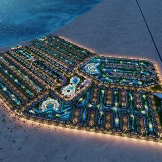 شاليه للبيع 150م في قرية باي سايد بتسهيلات فى السداد