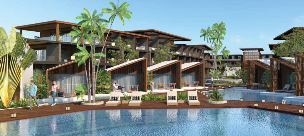 شاليه للبيع 150م في قرية باي سايد بتسهيلات فى السداد