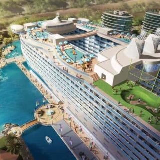 للبيع بالتقسيط شاليه 80 متر في مشروع بورتو كروز العلمين