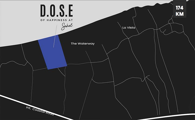 فيلا تسليم فوري 300م في منتجع دوس الساحل الشمالي