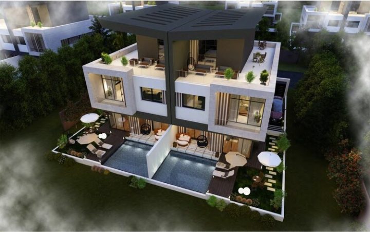 دوبلكس رائع 310م للبيع في موقع مميز جدا داخل كمبوند جينوفا