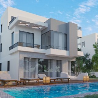 Details of selling a villa with an area of 360 meters in Lac Ville El Sheikh Zayed project