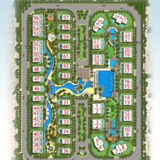 Details of selling a villa with an area of 360 meters in Lac Ville El Sheikh Zayed project