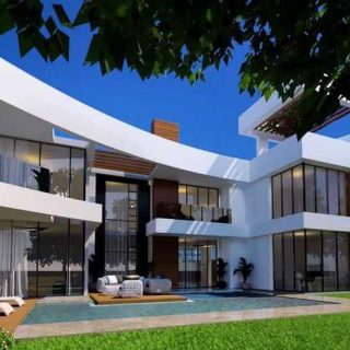 Buy a townhouse with an area of 240m in Lake West Sheikh Zayed