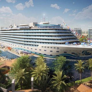 للبيع بالتقسيط شاليه 80 متر في مشروع بورتو كروز العلمين