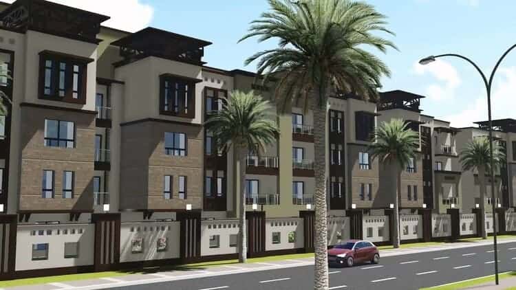 اسكن في كمبوند جرين 5 السادس من أكتوبر شقة بمساحة 190 متر