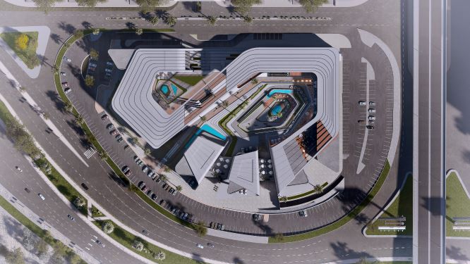 بمساحة 130 متر احجز وحدتك الإدارية في مول سنترادا بلازا اكتوبر