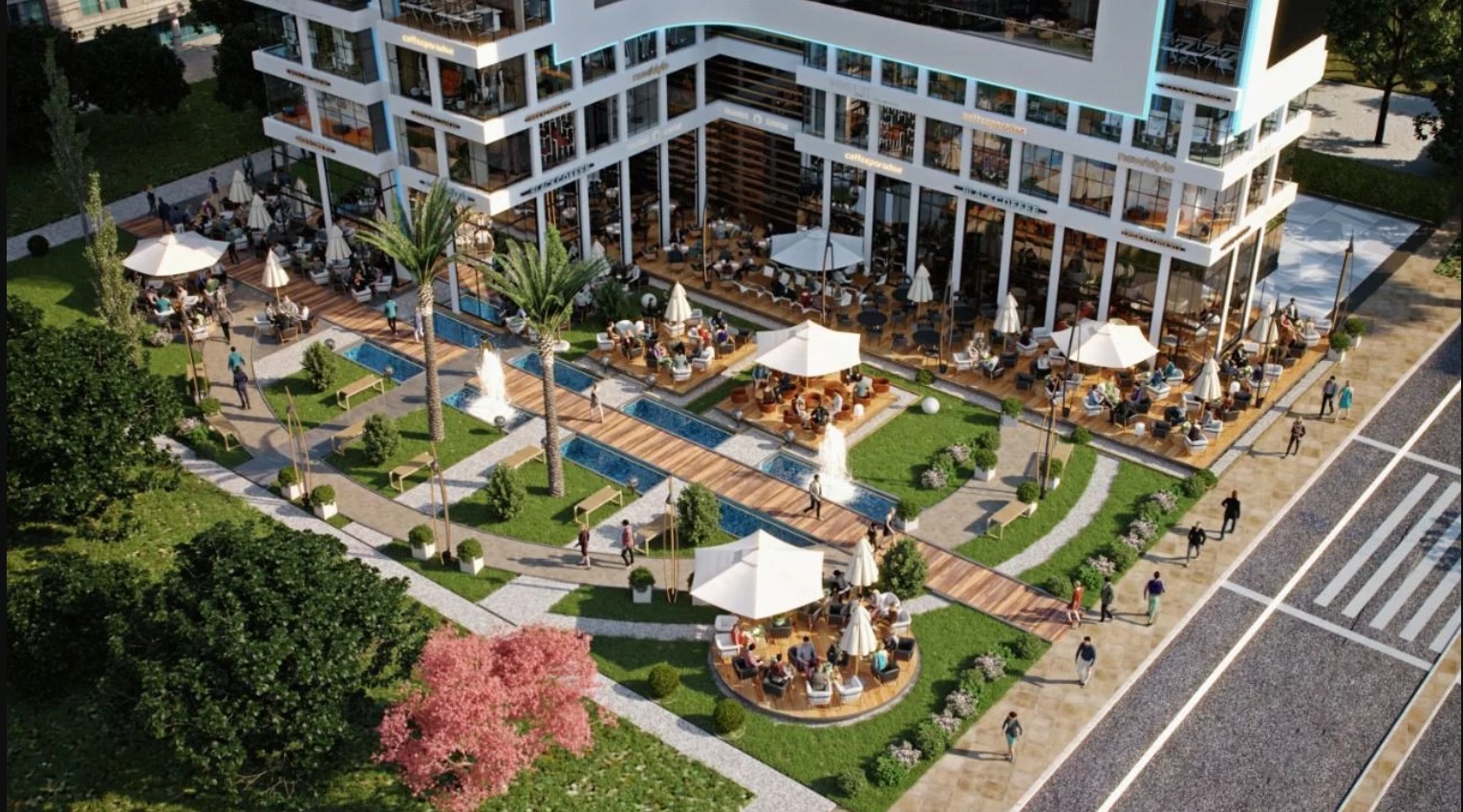 Pay 15% and get a shop with an area of 34m in The Rock Mall New Administrative Capital