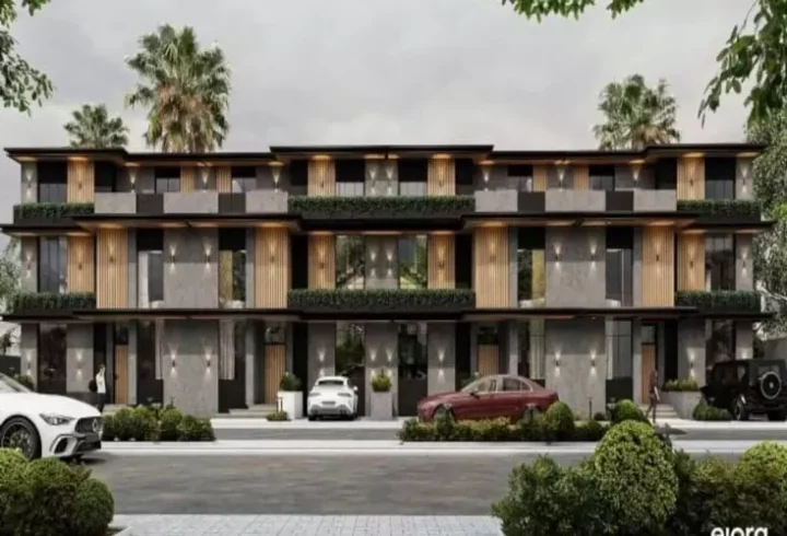 Live in Aian New Cairo project townhouse with an area of 250m