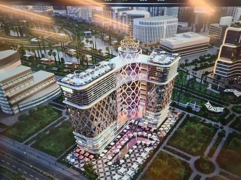 Attractive price for a 66m office in Trave New Capital Mall with a great view