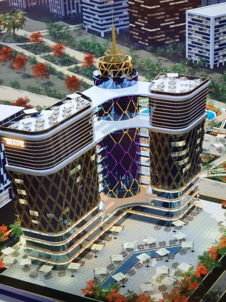 Attractive price for a 66m office in Trave New Capital Mall with a great view