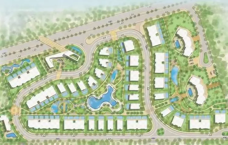 Buy a townhouse with an area of 240m in Lake West Sheikh Zayed