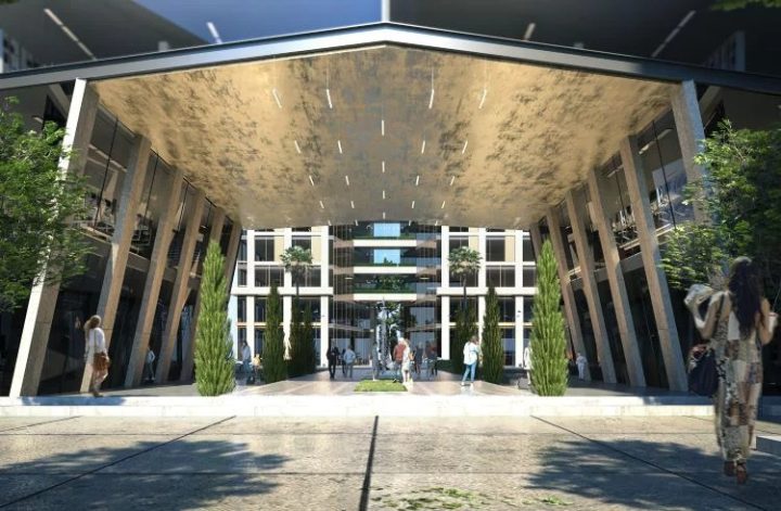 An attractive price for an 80m office in Sector Mall New Capital with a great view