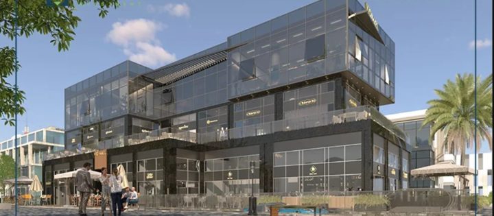 For luxury lovers an office for sale in Vio New Cairo with an area of 85m