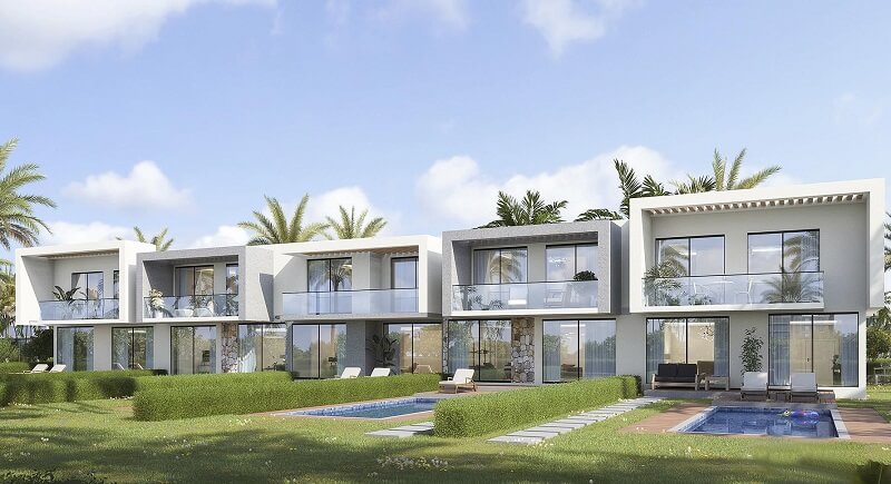 فيلا تسليم فوري 300م في منتجع دوس الساحل الشمالي