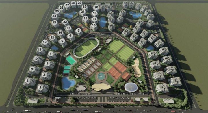 اشتري دوبلكس بمساحة 230 متر في قرية سانتوريني