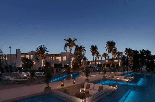 with attractive price for a 280m villa in Hacienda Red North Coast project with a great view