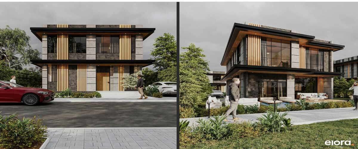 Dream villa in Elora compound and installments over 8 years with an area of 300 meters