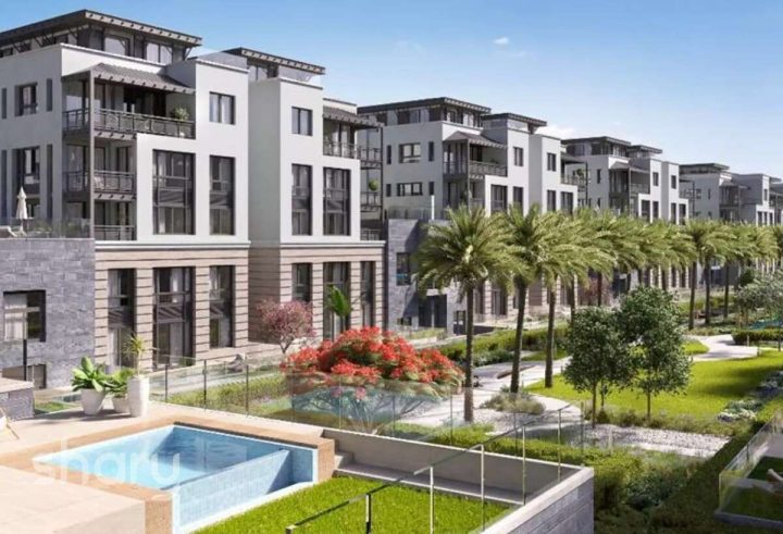 شقة تسليم فوري 185م في مشروع تريو فيلا القاهرة الجديدة