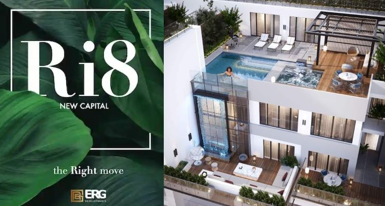 Get an apartment in Ri8 Compound New Capital with an area of 142 meters