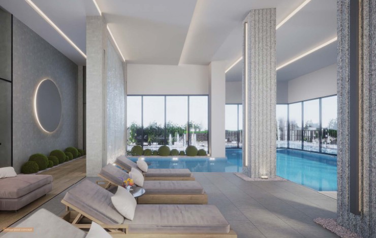 شقة الاحلام بكمبوند كانال ووك أيلاند وقسط ع 7 سنوات بمساحة 108 متر