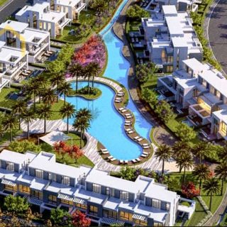 Buy a townhouse with an area of 240m in Lake West Sheikh Zayed