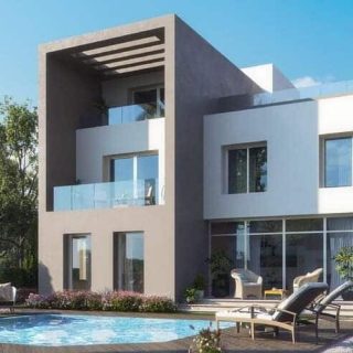 Buy a townhouse with an area of 240m in Lake West Sheikh Zayed