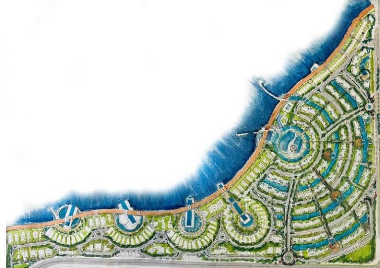 للبيع بقرية نورد العلمين الجديدة فيلا بمساحة 285 متر بسعر لقطه جداا