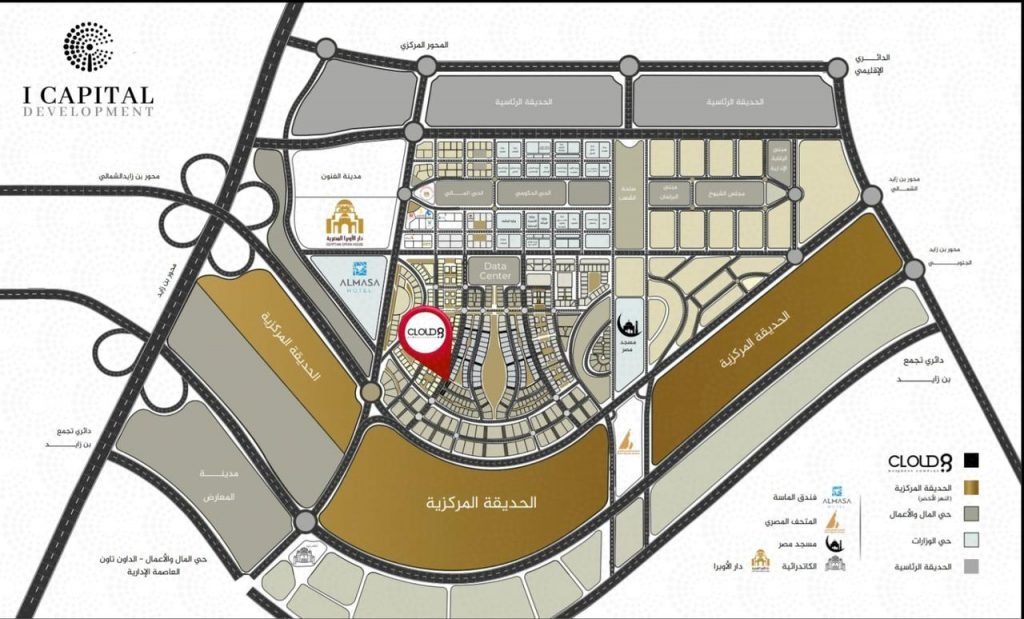 Shop for sale 85 meters in Cloud 8 New Capital with payment facilities