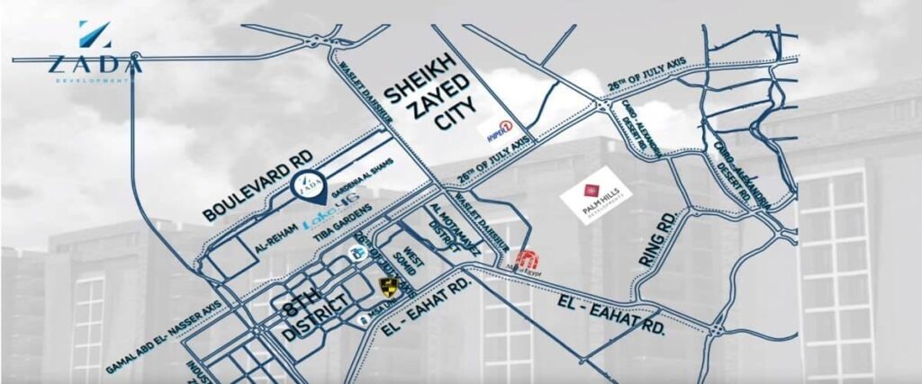 Lake 46 October Mall Zada Developments