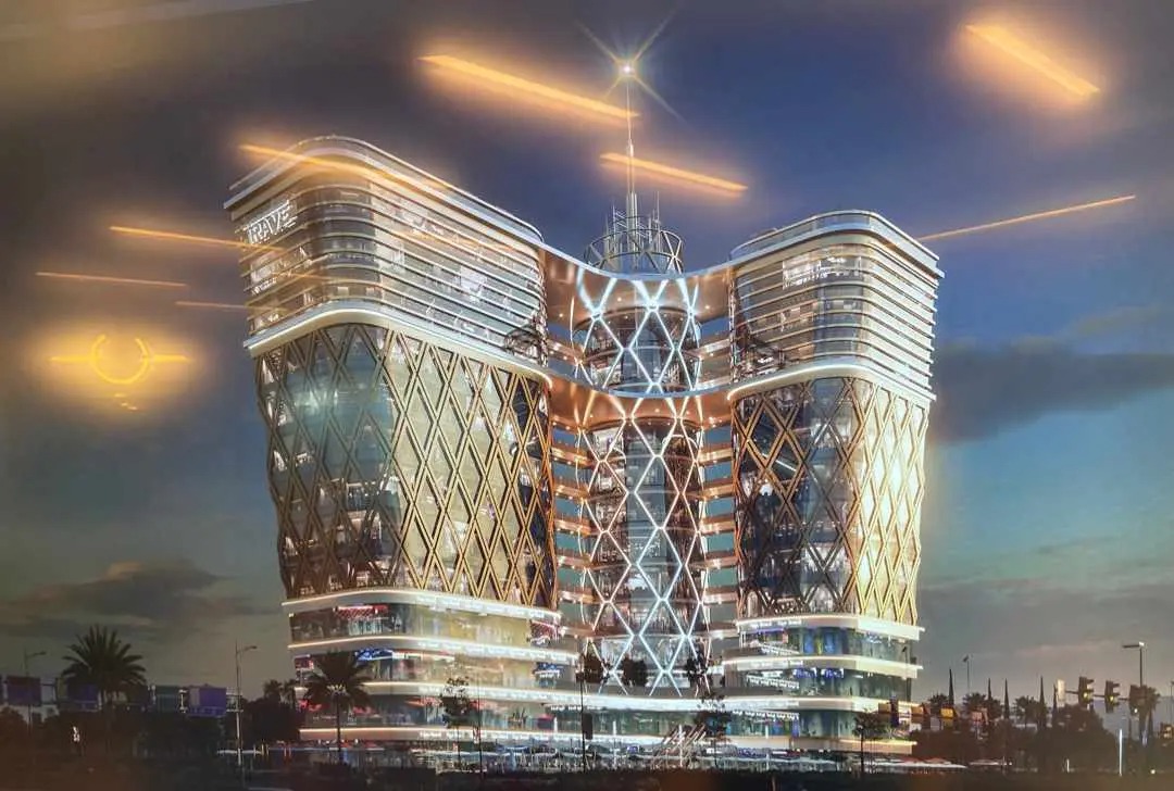 Attractive price for a 66m office in Trave New Capital Mall with a great view