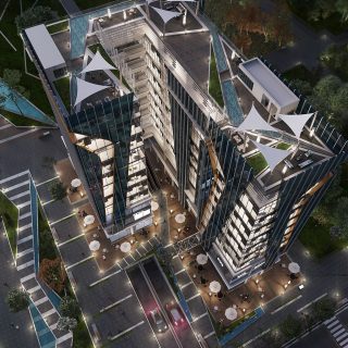 مكتب للبيع في رونزا تاور العاصمة الجديدة بمساحة 92 متر